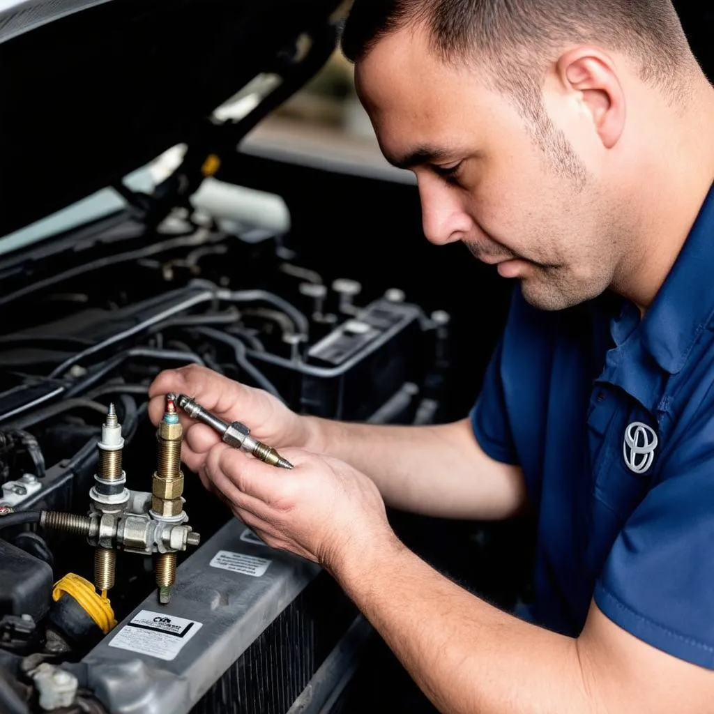 Checking Spark Plugs