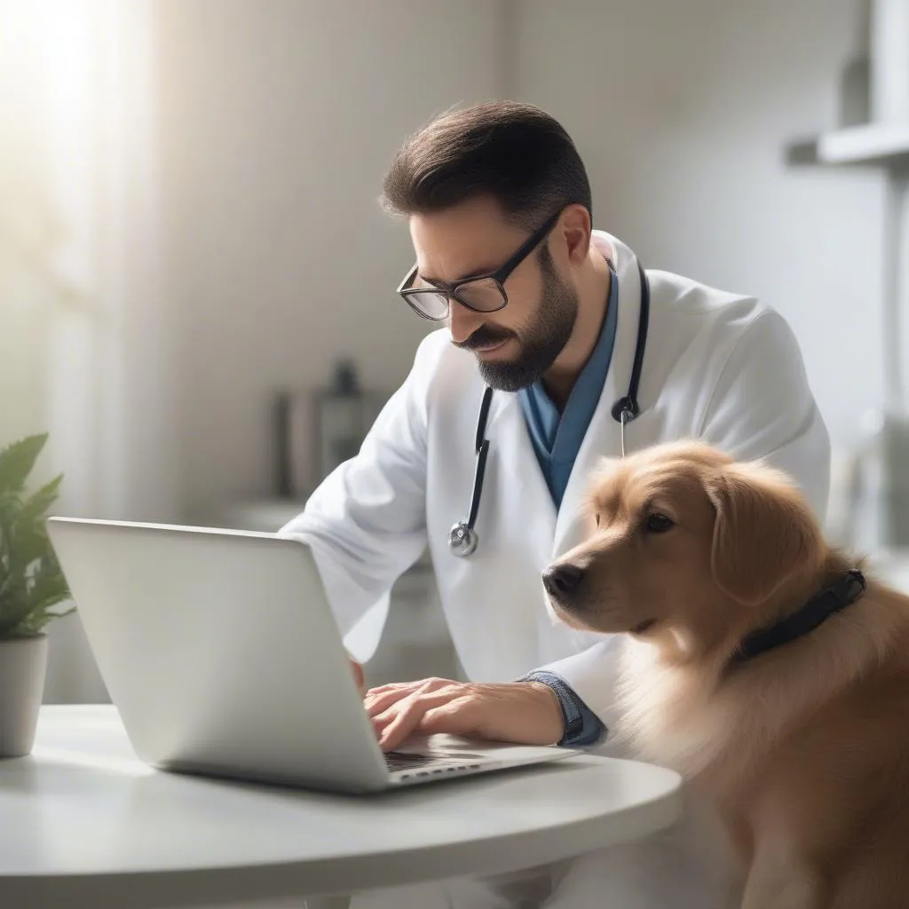 Veterinarian Telehealth Consultation