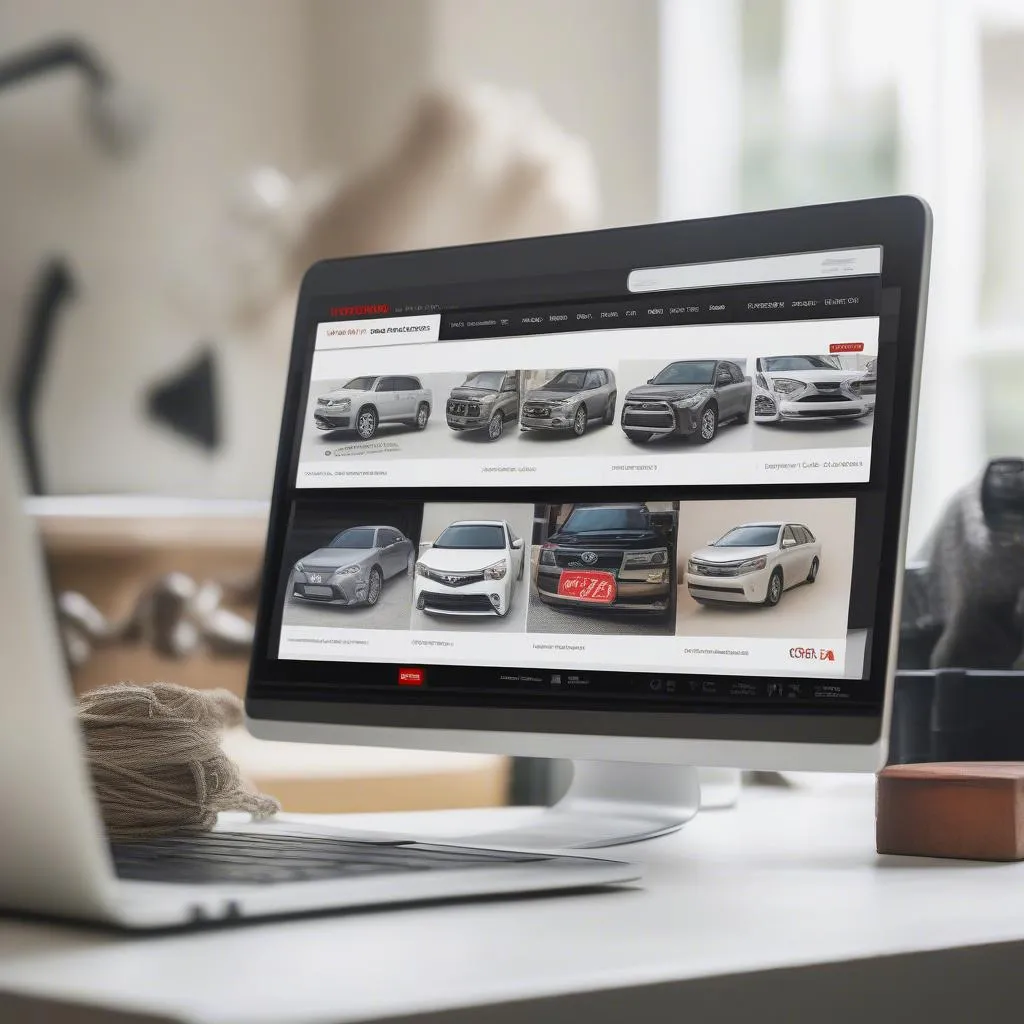 Online platform for Toyota parts