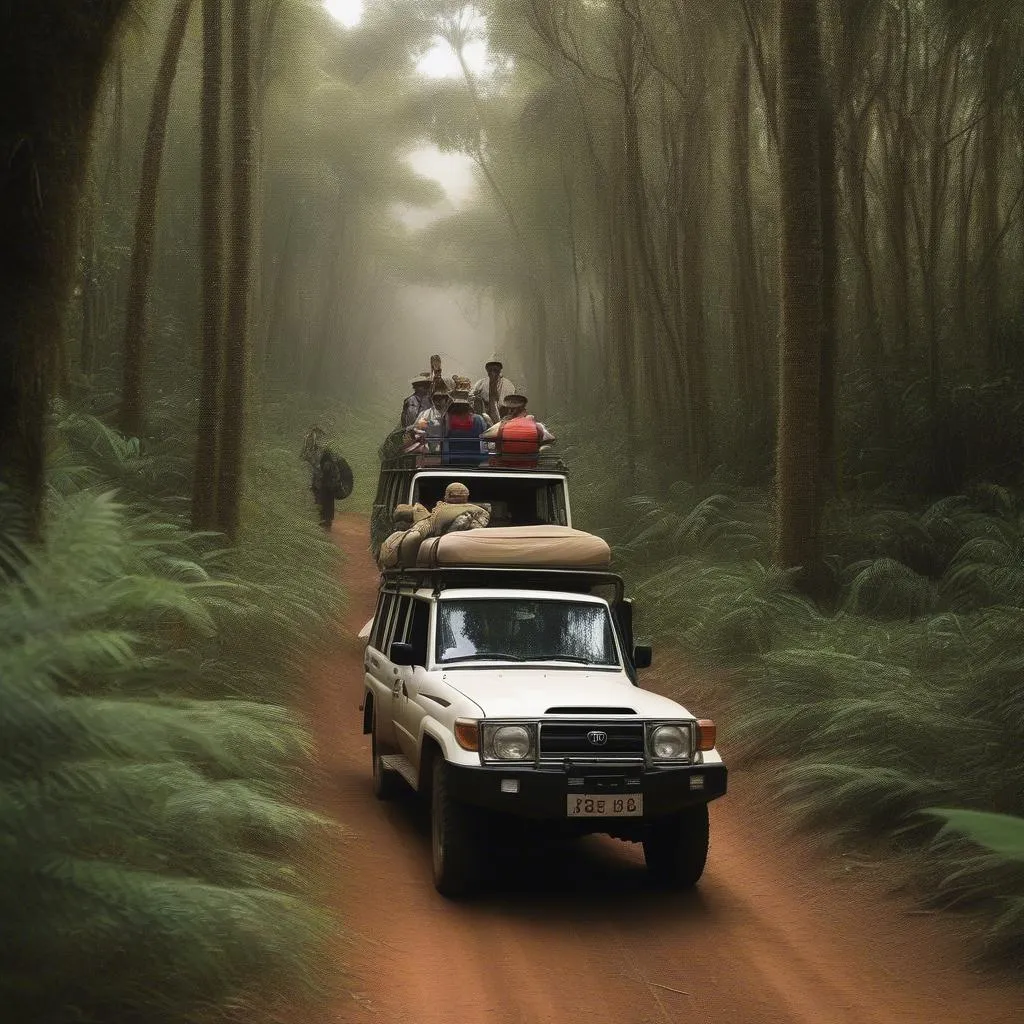 Toyota Land Cruiser Safari Vehicle