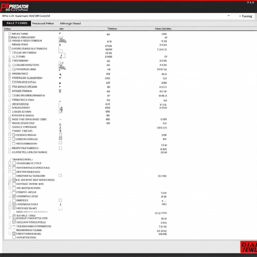 Diablo Predator OBD Cord tuning options