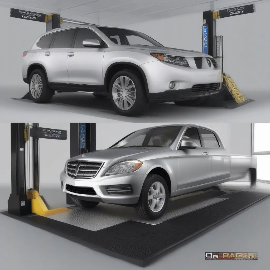 Comparison of two-post and four-post car lifts