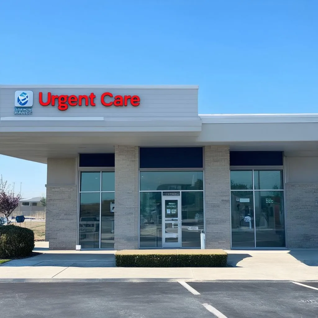 Modern Urgent Care Clinic Exterior