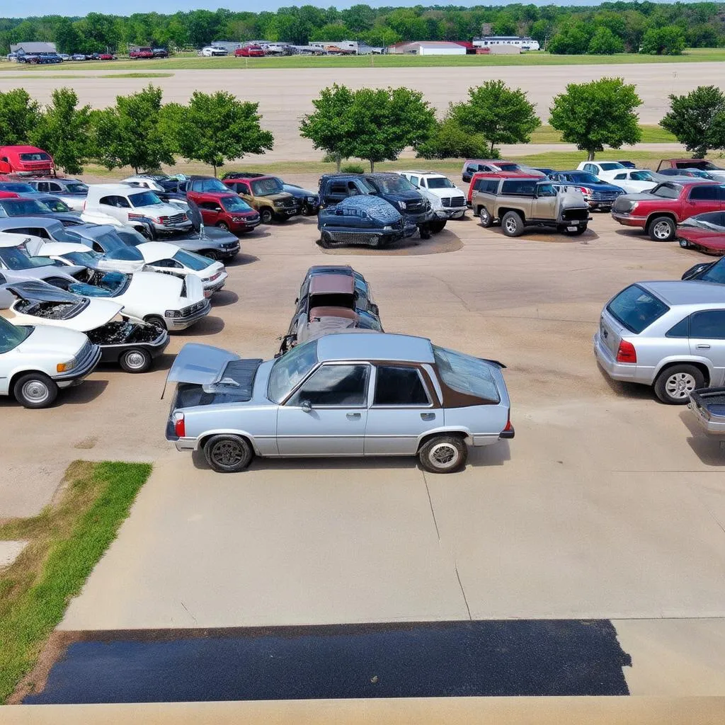 Used car lot