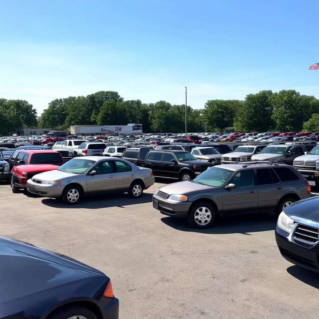 Used Car Lot in Milwaukee