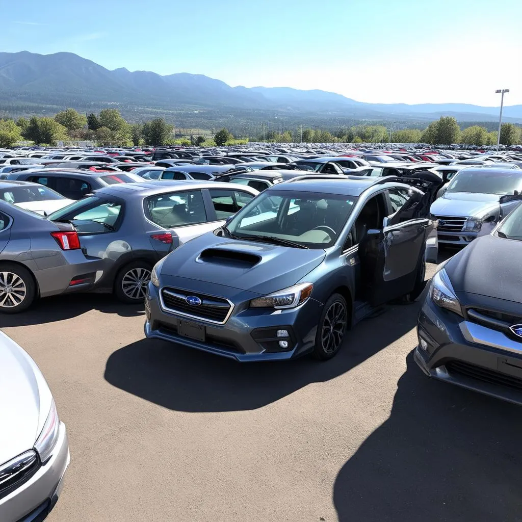 Used Subaru Lot