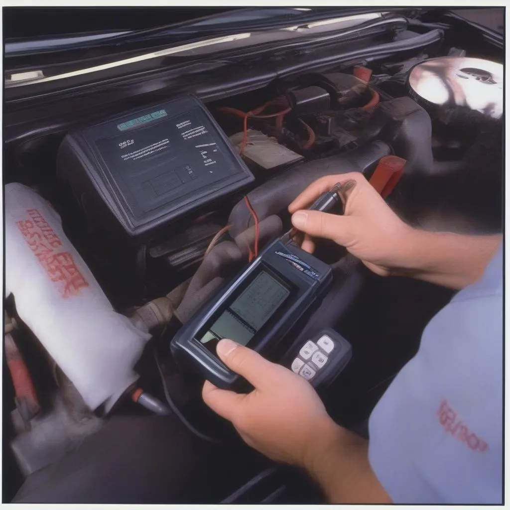 Using an OBD scan tool to diagnose engine problems