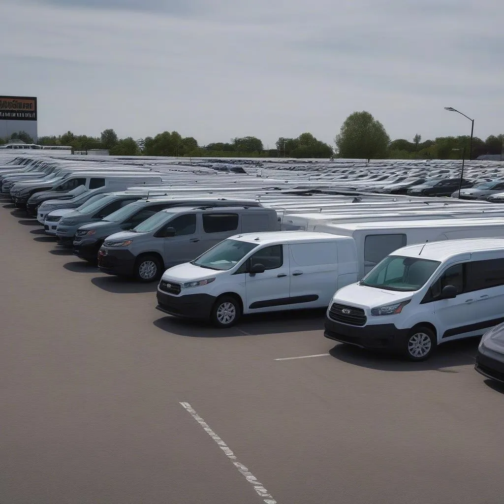 van dealership