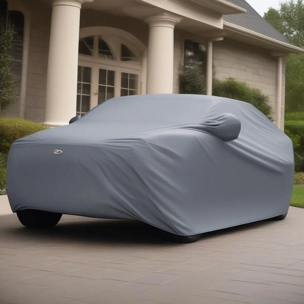 Vinyl car cover