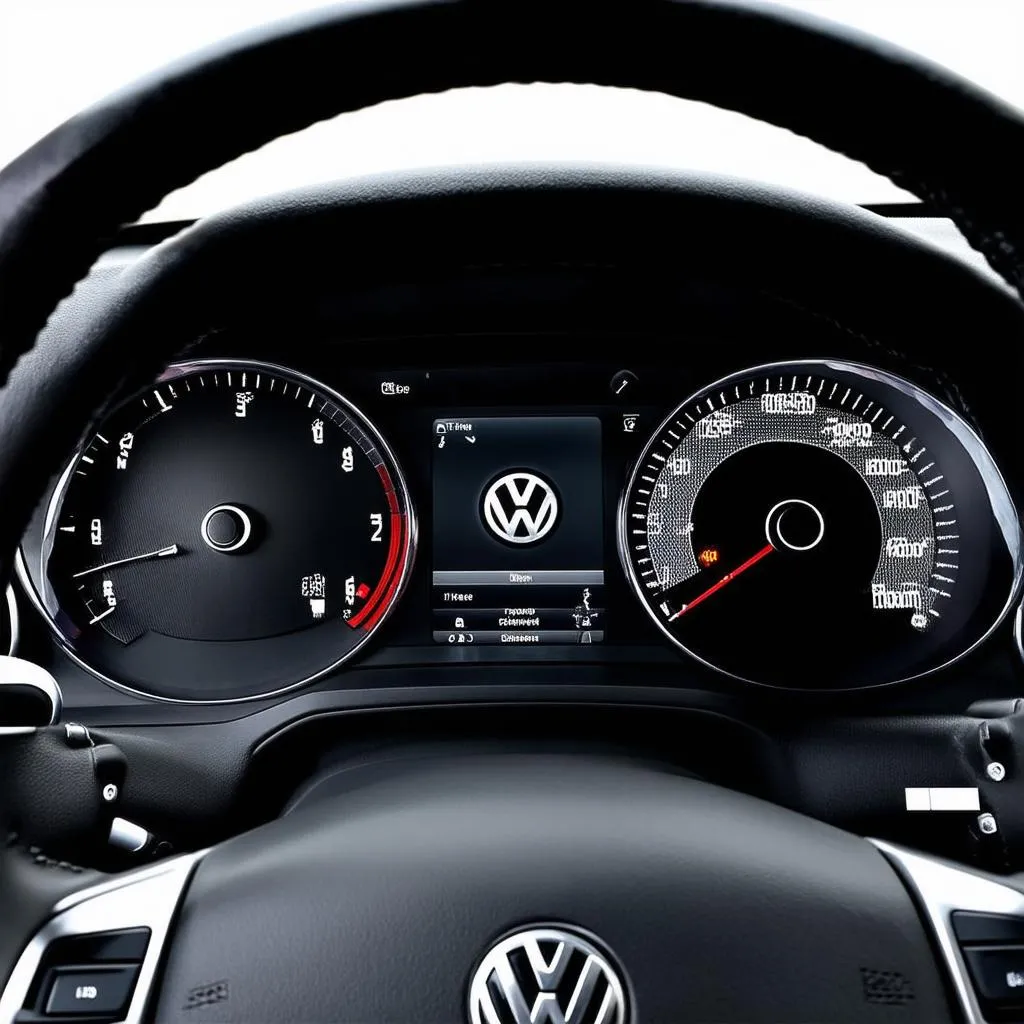 VW Car Dashboard Lights