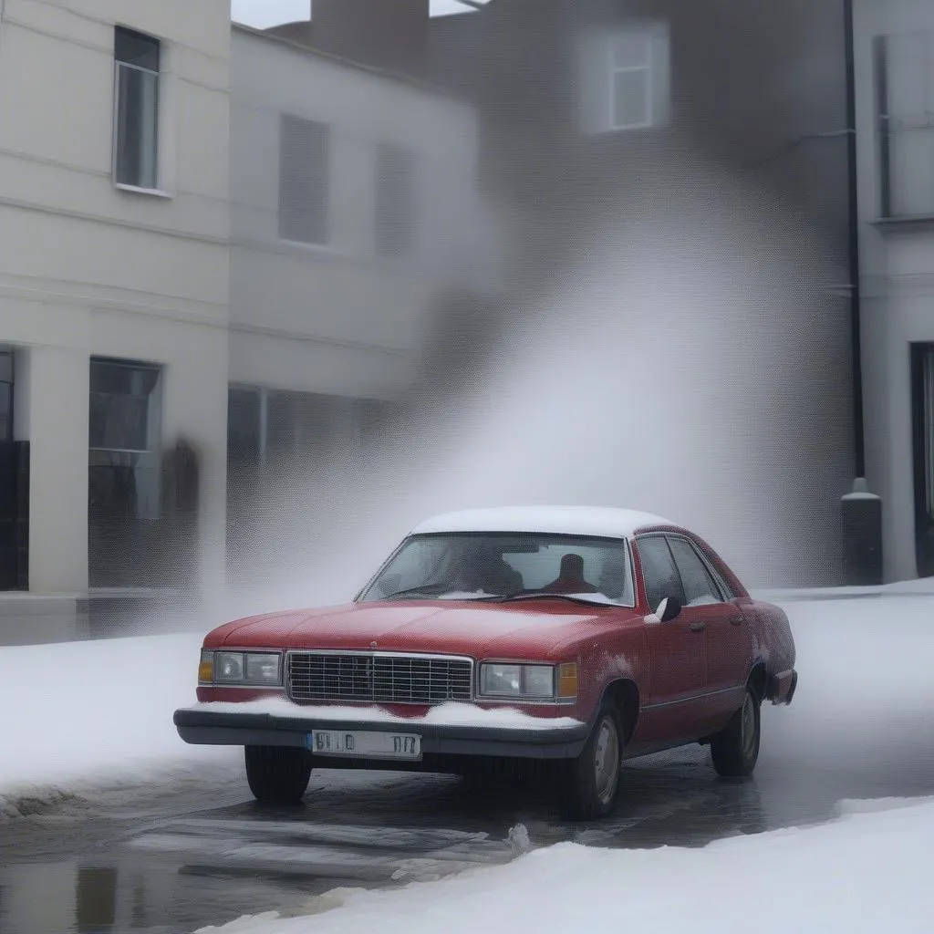 Washing a Car in Cold Weather