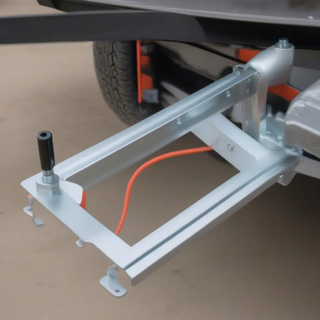 Trailer Winch Mounting Brackets