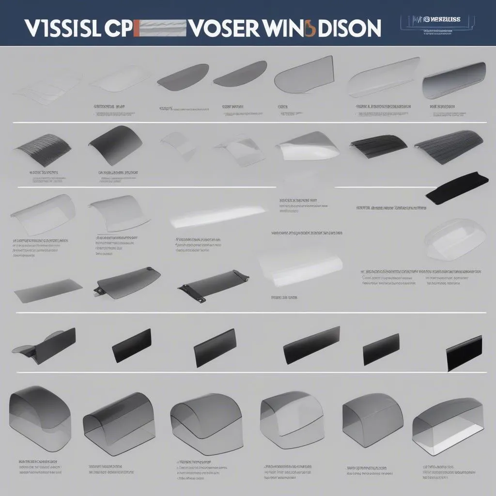 Different Types of Wind Visors