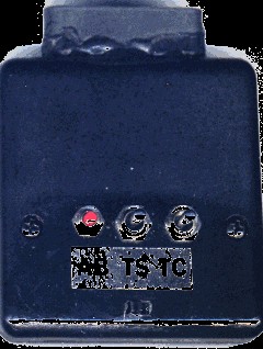 Custom OBD2 diagnostic tool for 2010 Toyota Prius with switches for TC and TS pins.