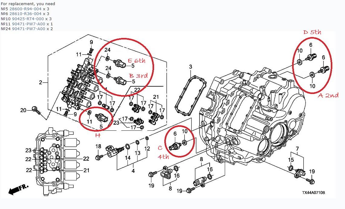 Acura TL Engine Bay