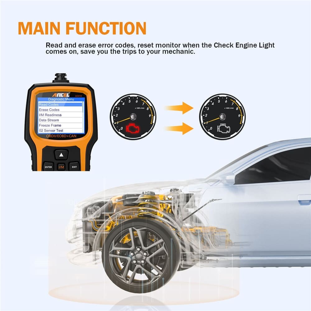 ANCEL FX6000 All System OBD2 Scanner