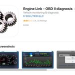 Engine Link App Dashboard on iPhone