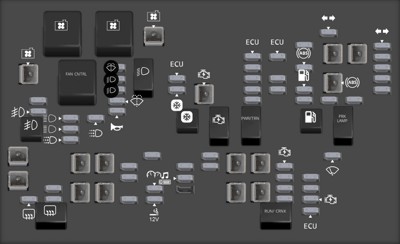 Engine Compartment Fuse Block Diagram