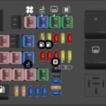 Engine Compartment Fuse Box Diagram for 2014 Ford Mustang