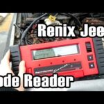 Snap-On MT2500 diagnostic scanner displaying live data from a 1989 Renix Jeep, raising questions about Blue Point OBD2 & 1 scanner compatibility with pre-OBD1 systems.