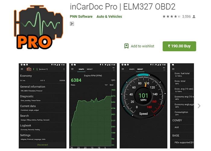 InCarDoc Pro Dashboard