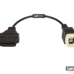 6 Pin to OBD2 Adapter Cable for KTM Motorcycles - Connect your KTM bike to OBD2 diagnostic tools with this adapter cable, compatible with TuneECU