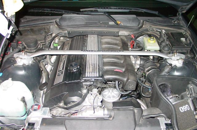 OBD2 S52 engine before conversion