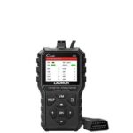 Launchcr529 obd-ii scanner on white background